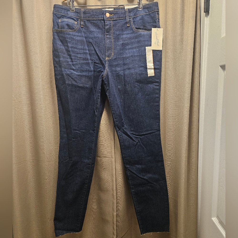 Dark Blue Denim Jeans
